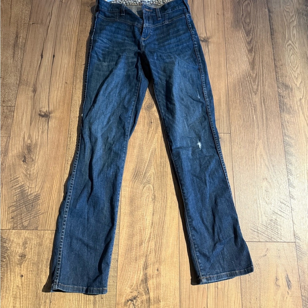 Ariat Women's Straight Leg Jeans - Dark Blue